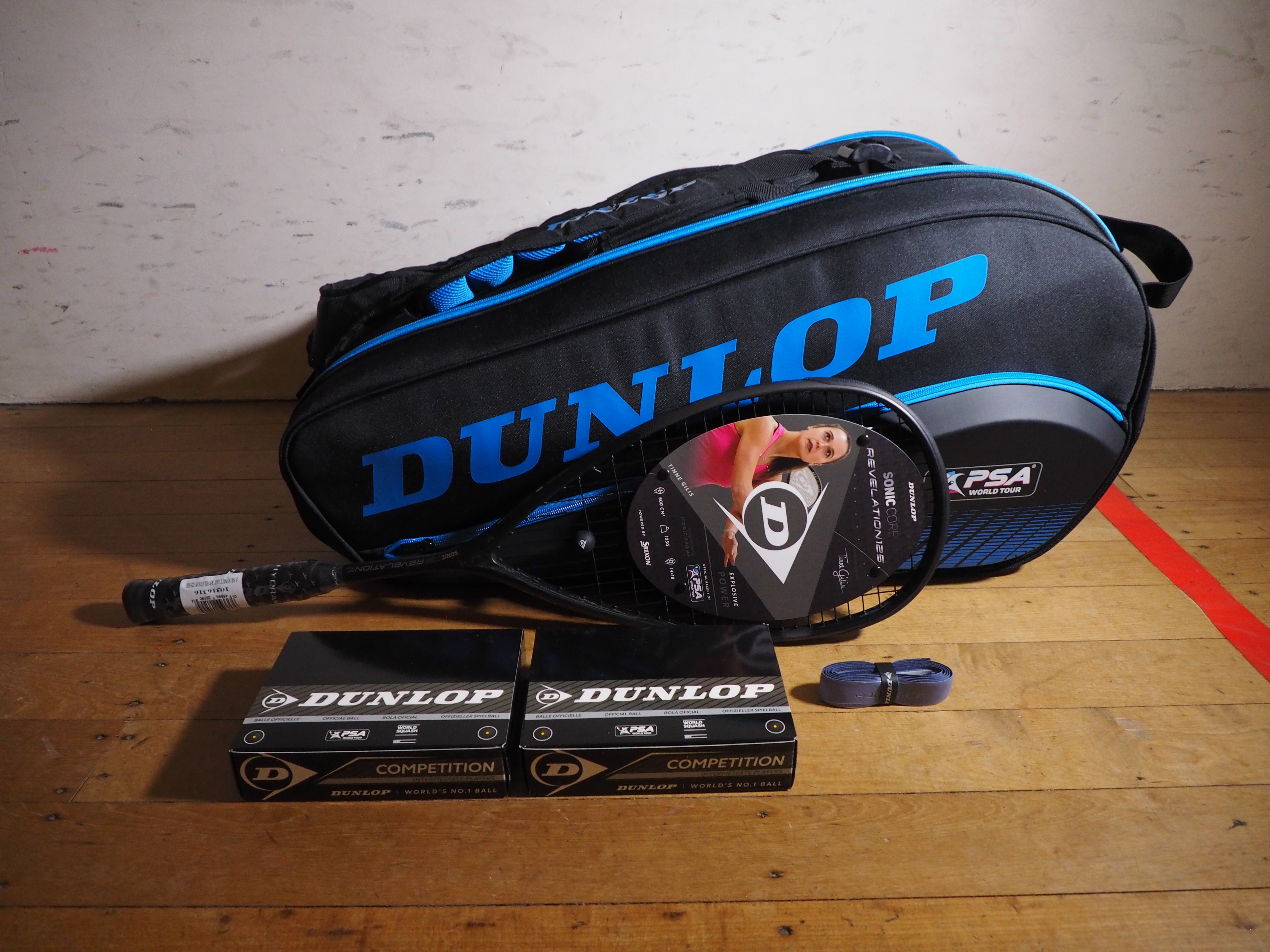Dunlop Squash Tinne Gilis