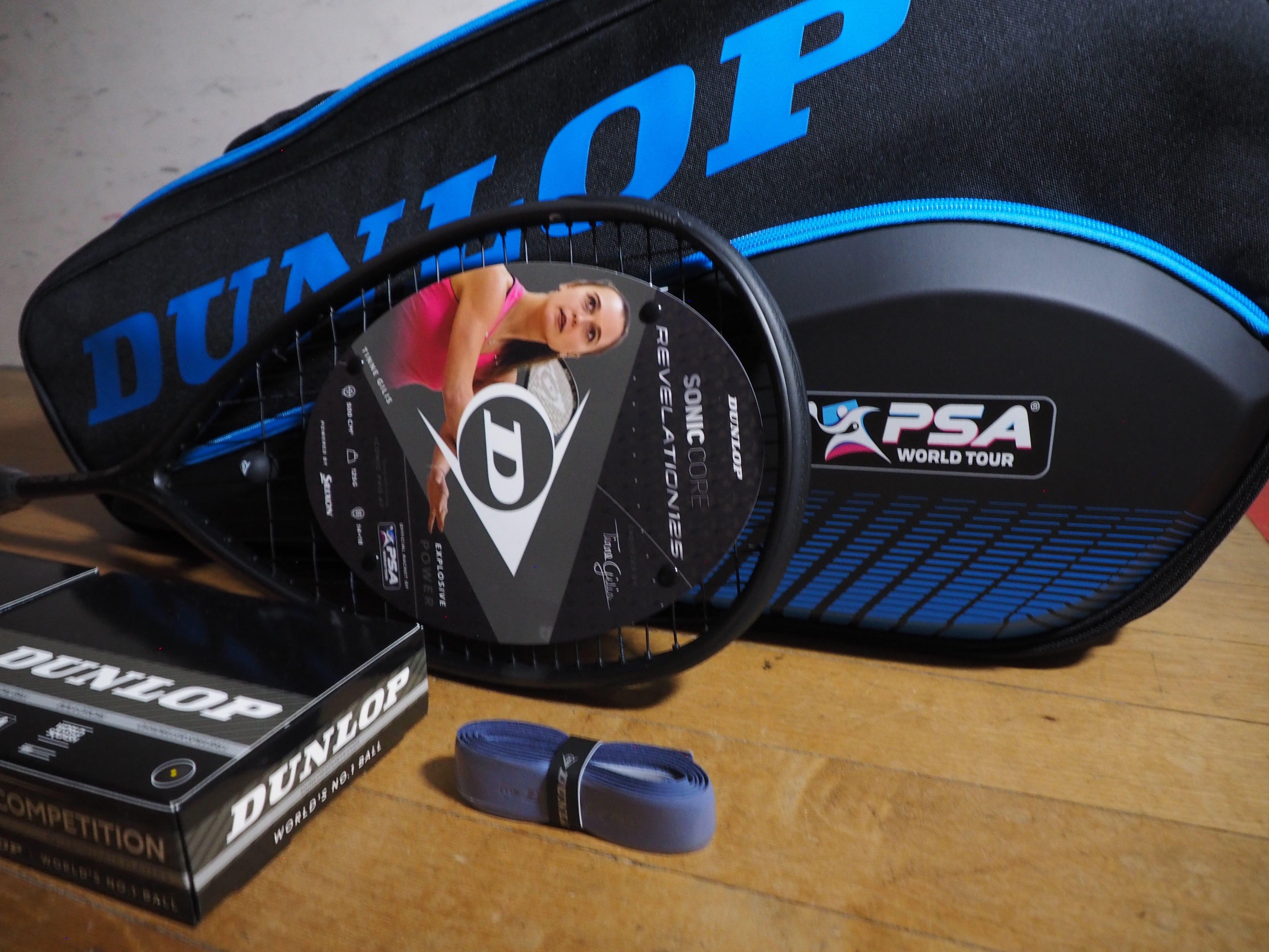 Dunlop Squash Tinne Gilis