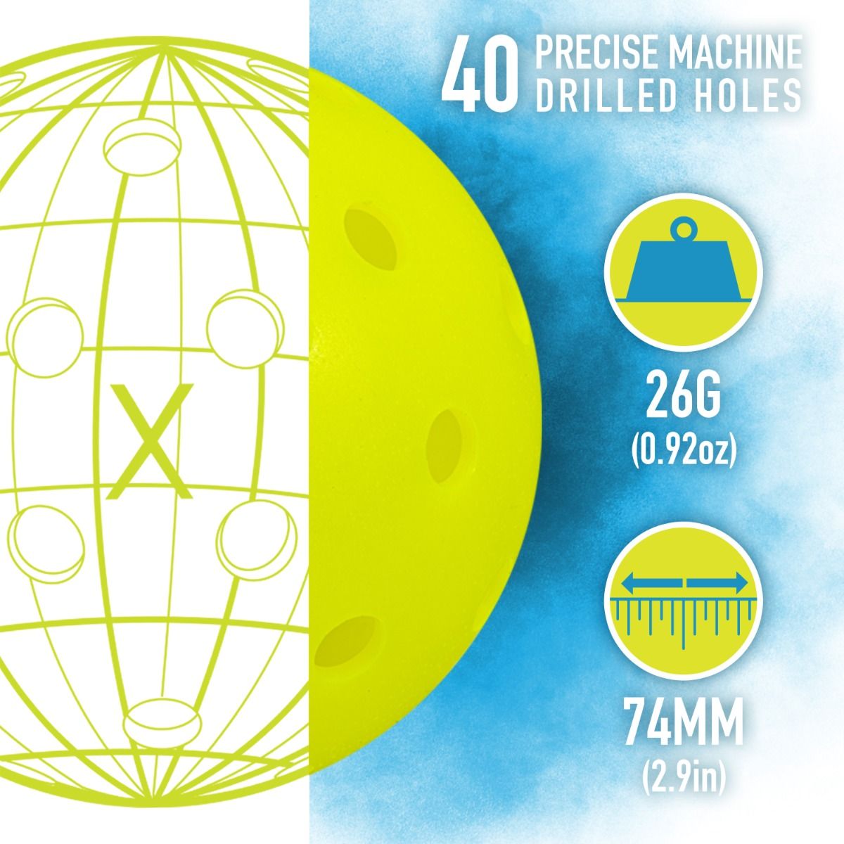 Franklin Outdoor Pickleballs
