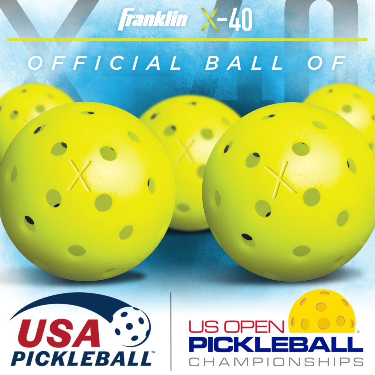Franklin Outdoor Pickleballs