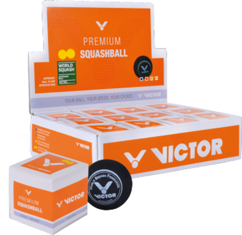 VICTOR Blue Dot Squash Balls Auckland NZ