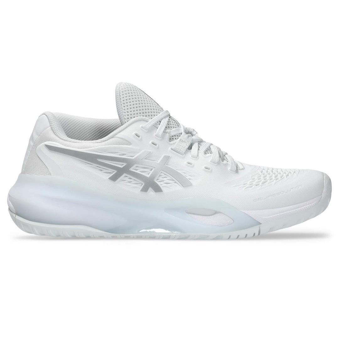 ASICS GEL-Resolution X Womens Tennis Shoes White/Silver