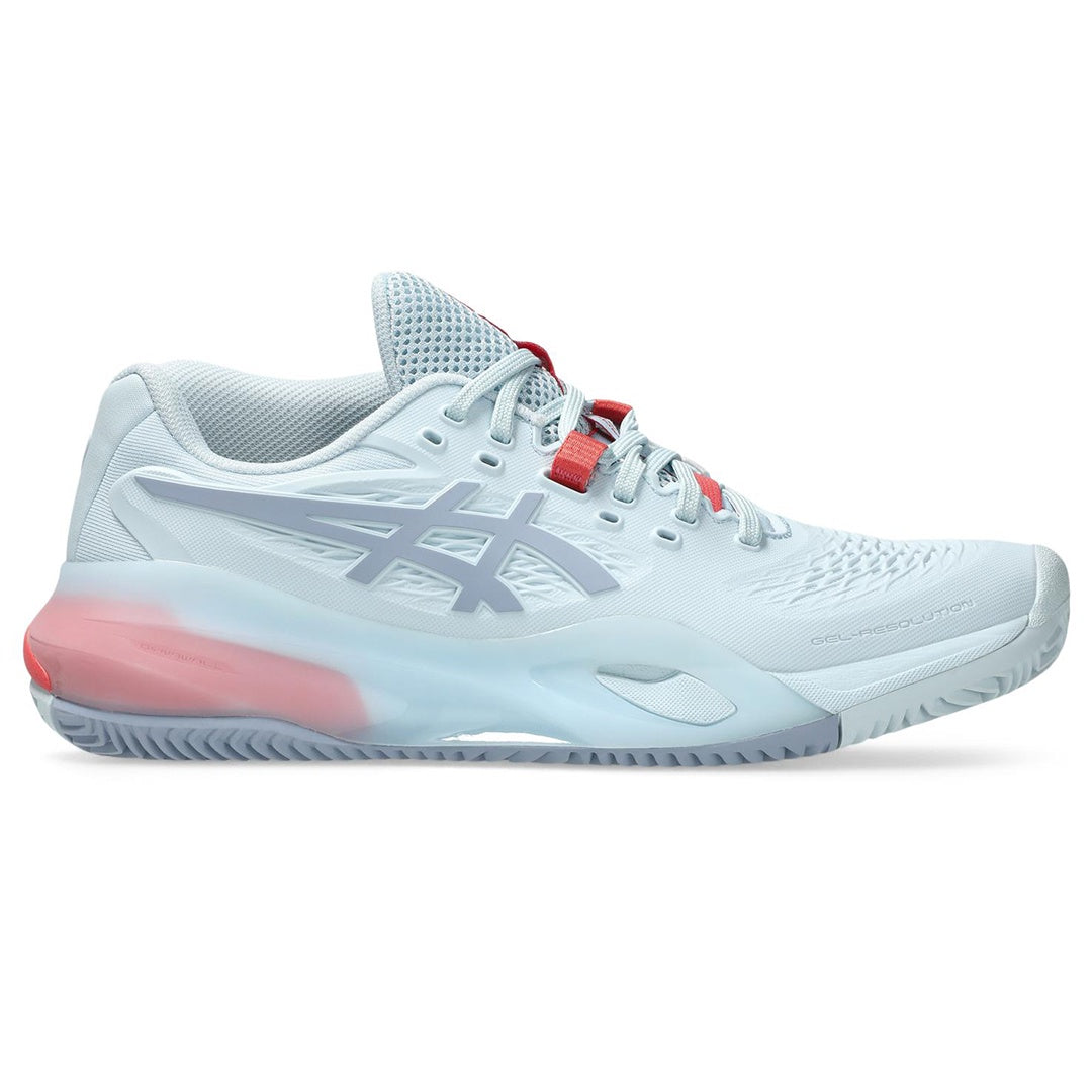 ASICS GEL-Resolution X (Herringbone) Womens Tennis Shoes Sky/GreyBlue