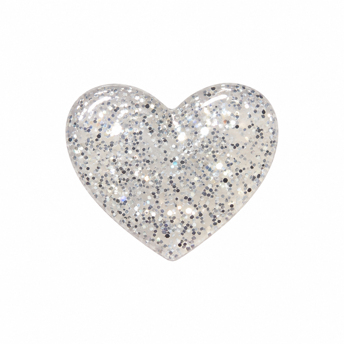 Heart Vibration Dampener Glitter
