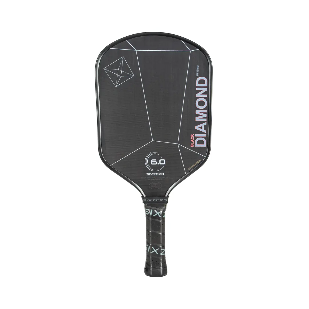 Six Zero Black Diamond Power 16mm Pickleball Paddle