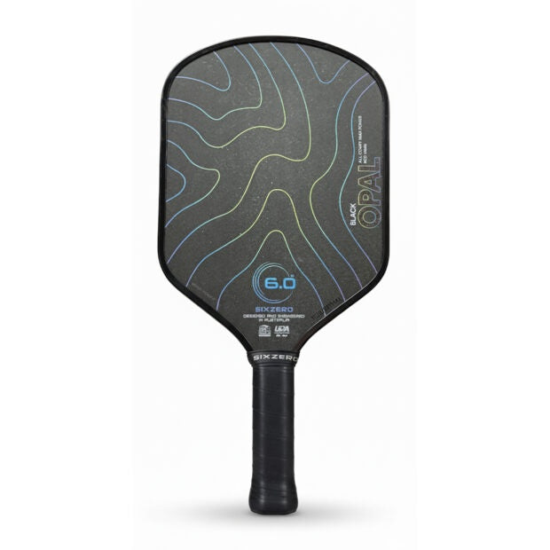 Six Zero Black Opal Pickleball Paddle