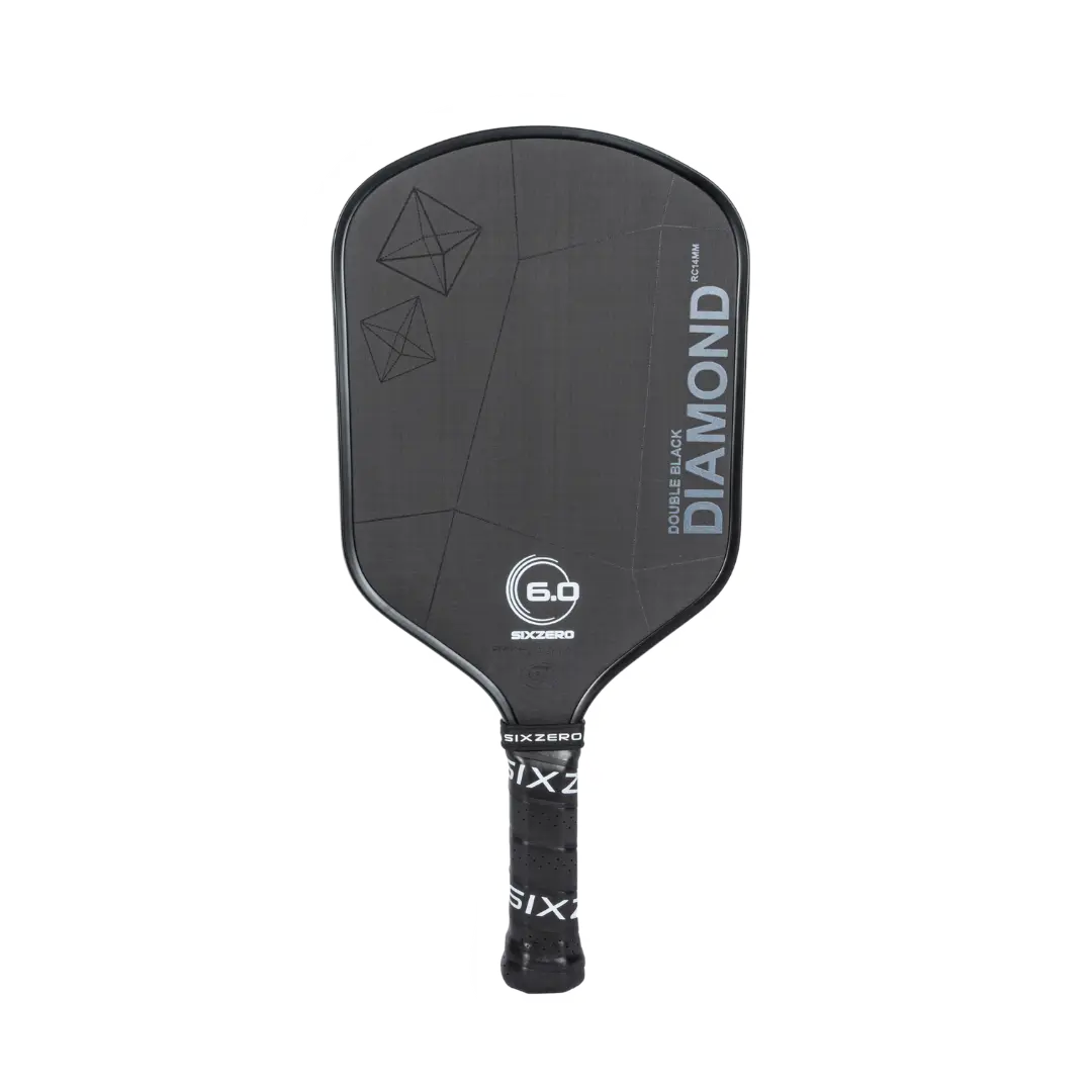 Six Zero Double Black Diamond Control 14mm Pickleball Paddle