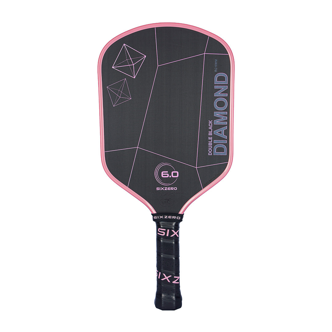 Six Zero Double Black Diamond Pickleball Paddle Pink