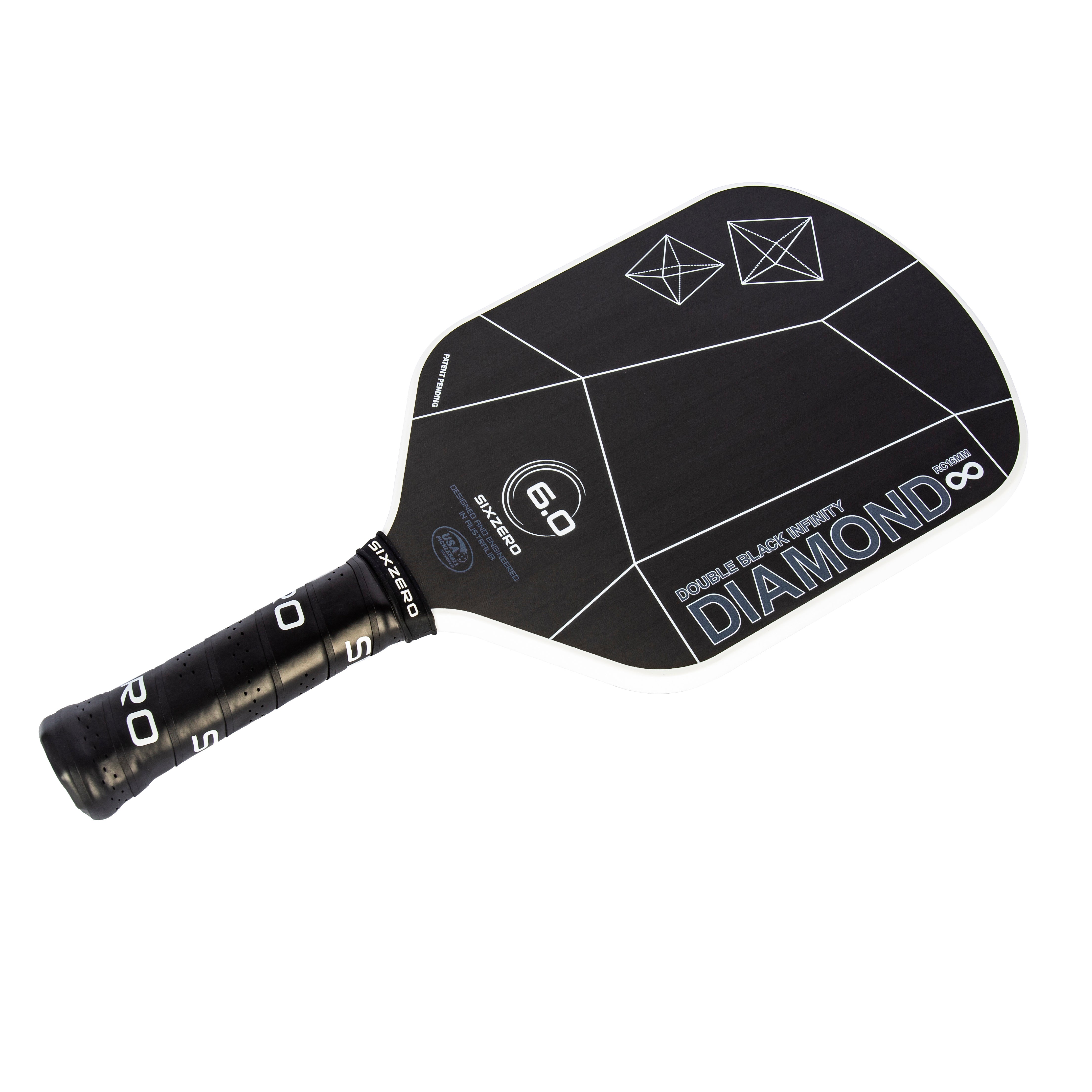 Six Zero Double Black Diamond Edgeless Pickleball Paddle