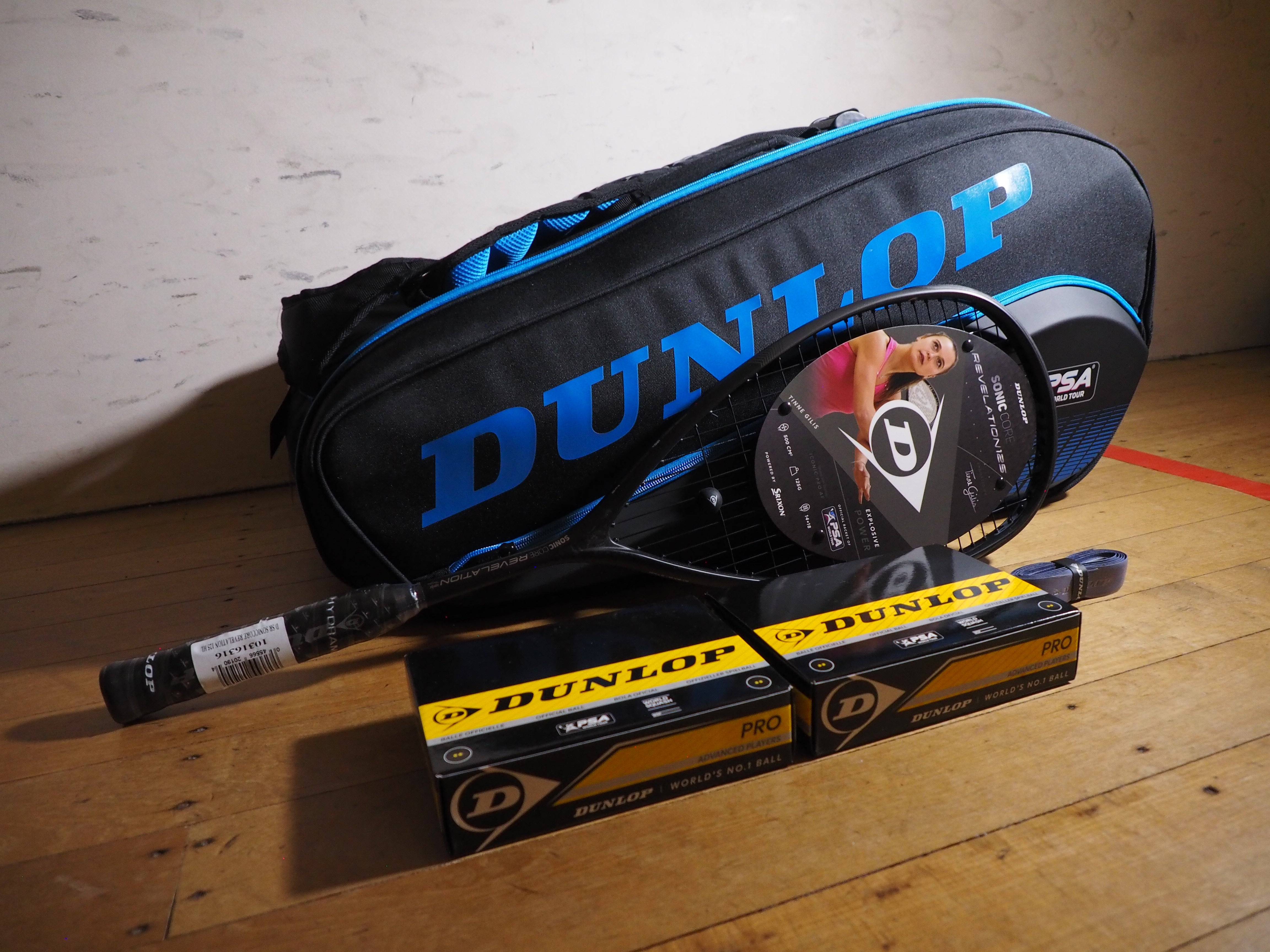Dunlop Squash Tinne Gilis