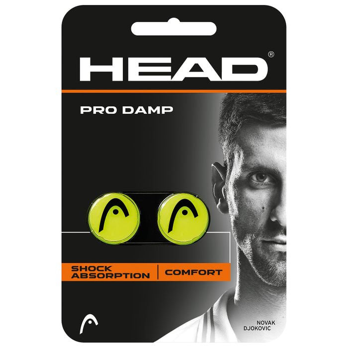 HEAD Pro Damp Racquet Dampener NZ Yellow